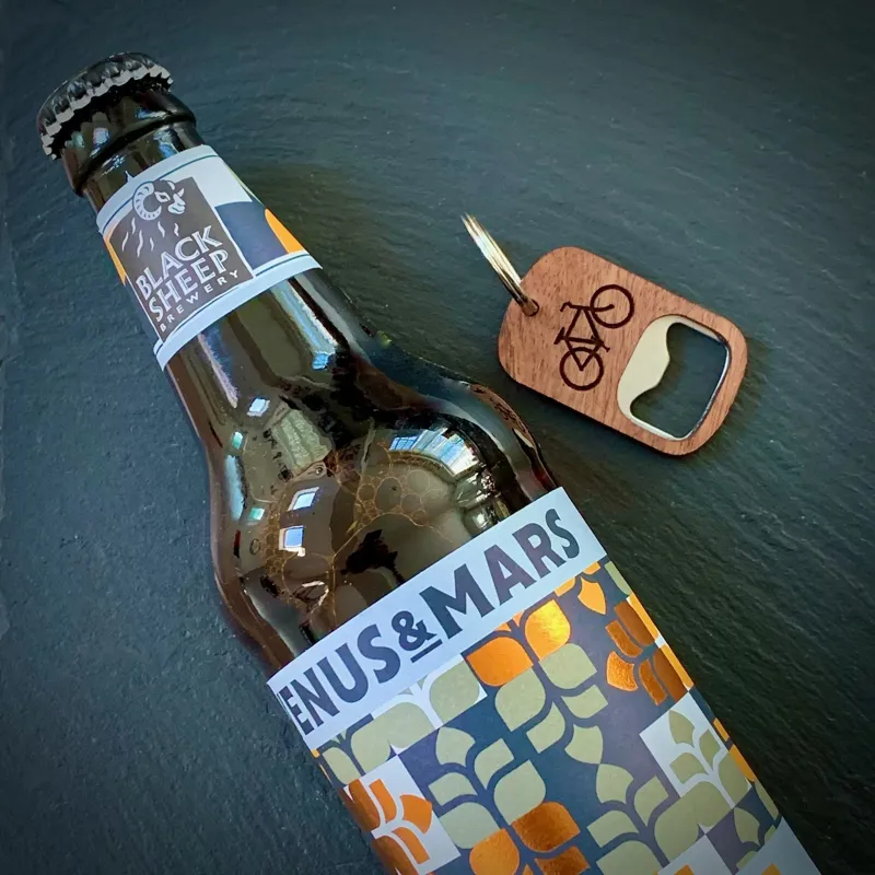 Wooden Bike - Key Ring and Bottle Opener-1